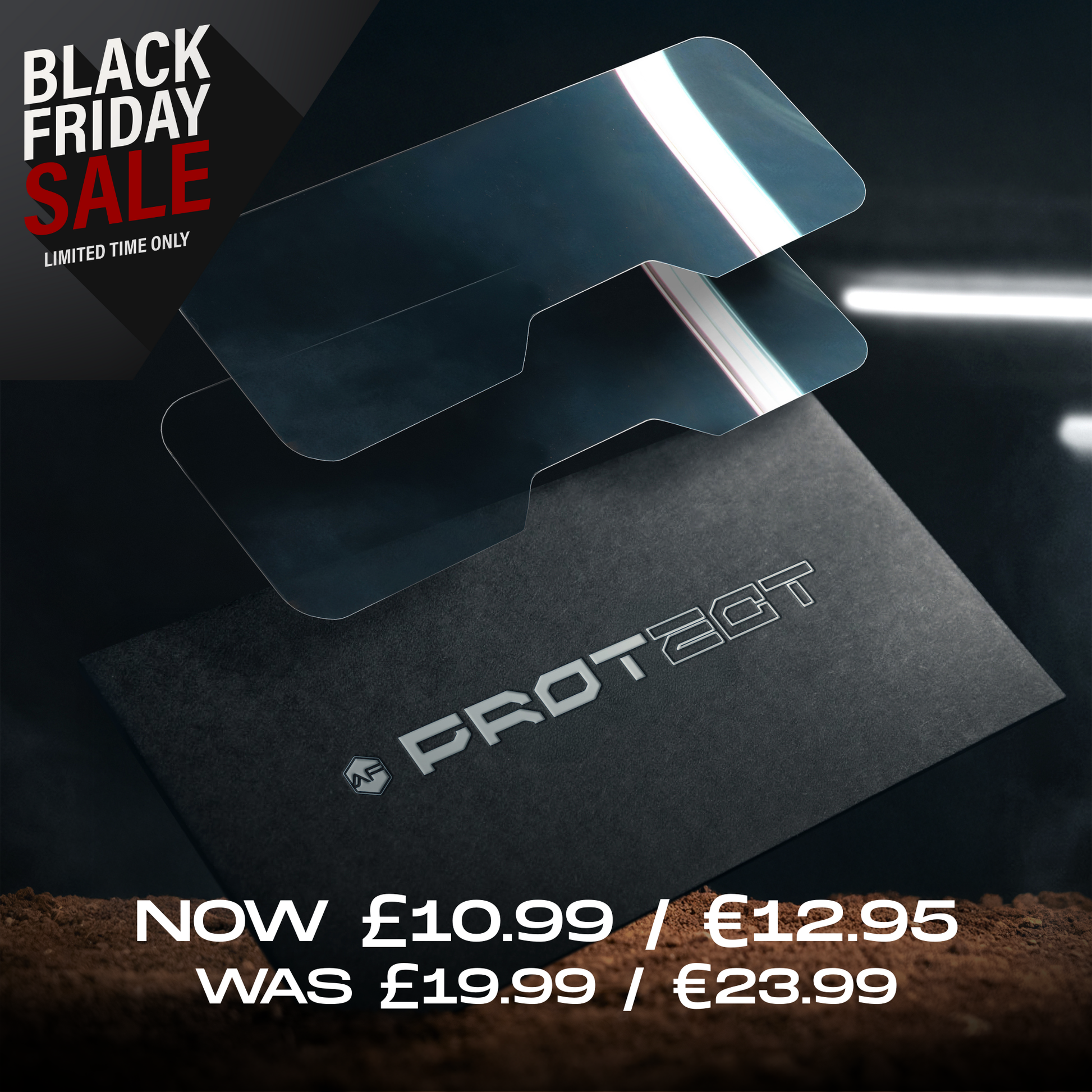 50mm AF Protect Lens Film Nose Cut (Pack of 2)