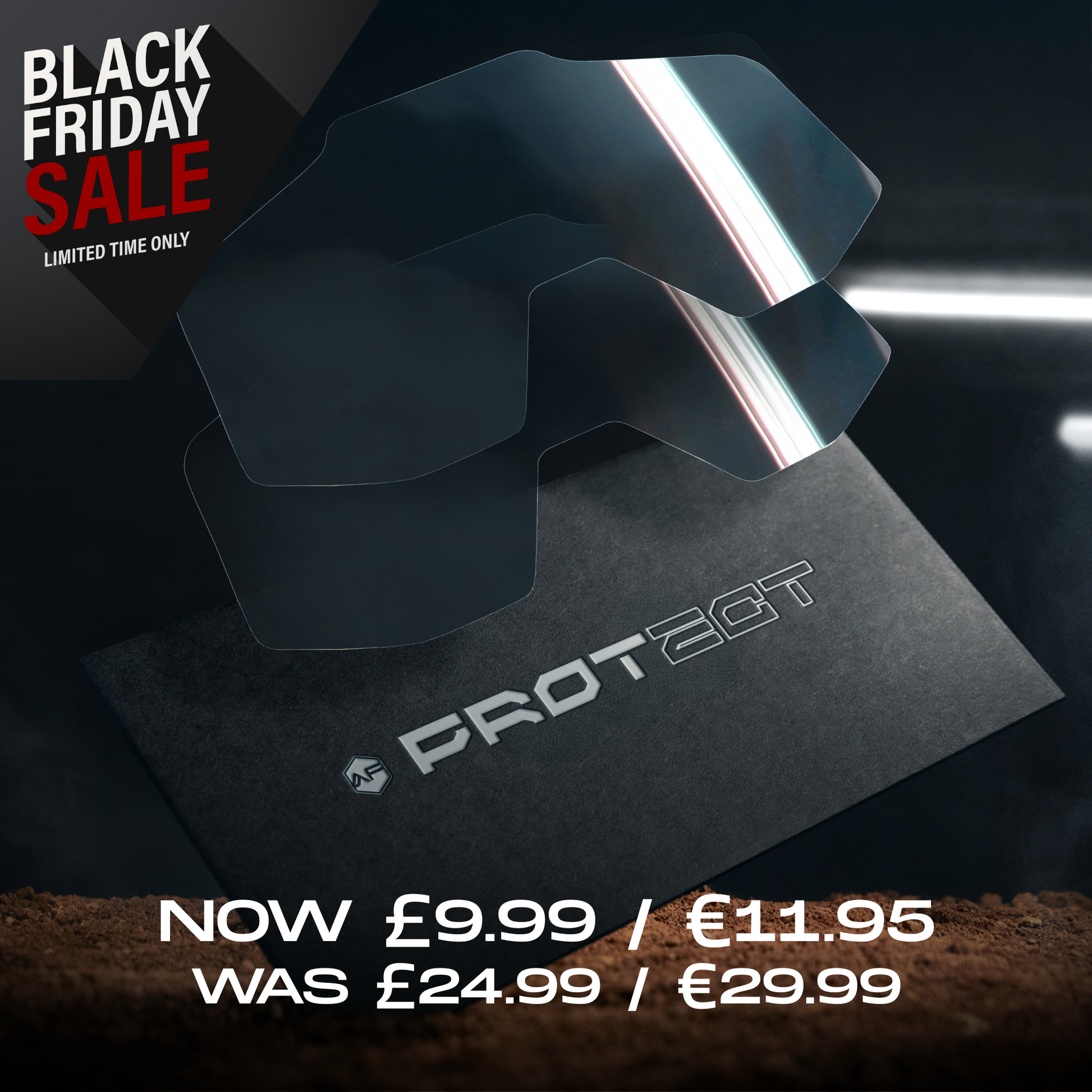 100% Strata / FMF / 100% Accuri AF Protect Lens Film (Pack of 2)