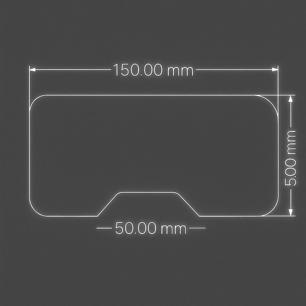 50mm AF Protect Lens Film Kids (Pack of 2)